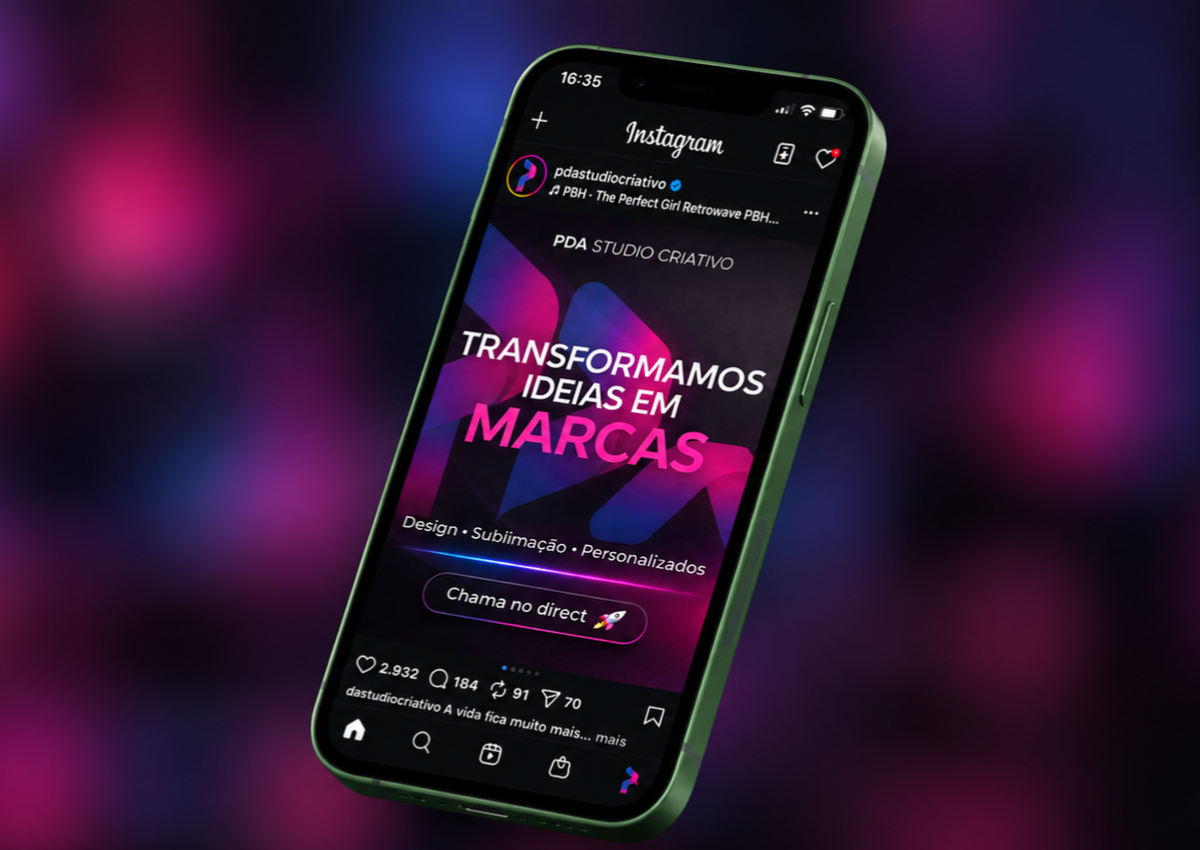 Instagram da PDA Studio Criativo